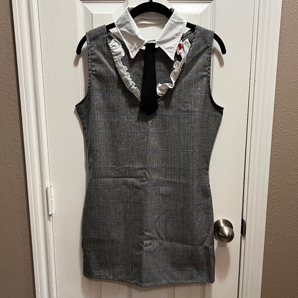 ROMA Sexy Librarian Bodycon Halloween 4pc Costume Set Cosplay Set Size M/L - Picture 4 of 14